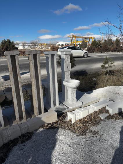 Mermer Lavabo - Ayaklı Dresuar