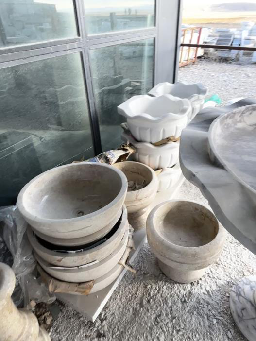 Lavabo ve Saksı Kombinasyonları